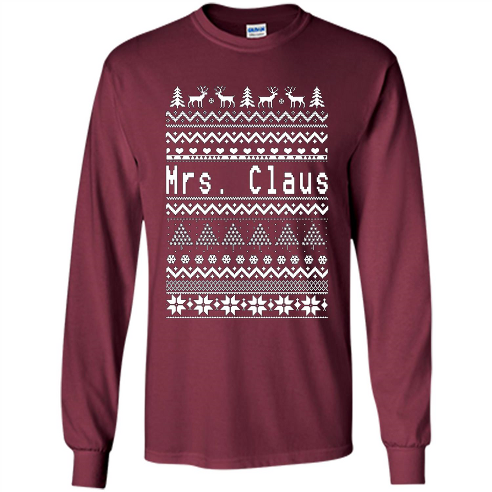 Mrs Claus Christmas Sweatshirt PINGPONG