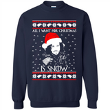 All I Want for Christmas is Snow ugly sweater PINGPONG