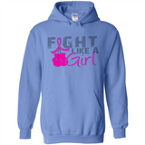 Fight Like A Girl Breast Cancer Awareness - Hoodie
