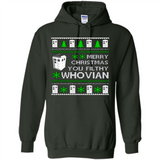 Merry Christmas You Filthy Whovian ugly sweater PINGPONG