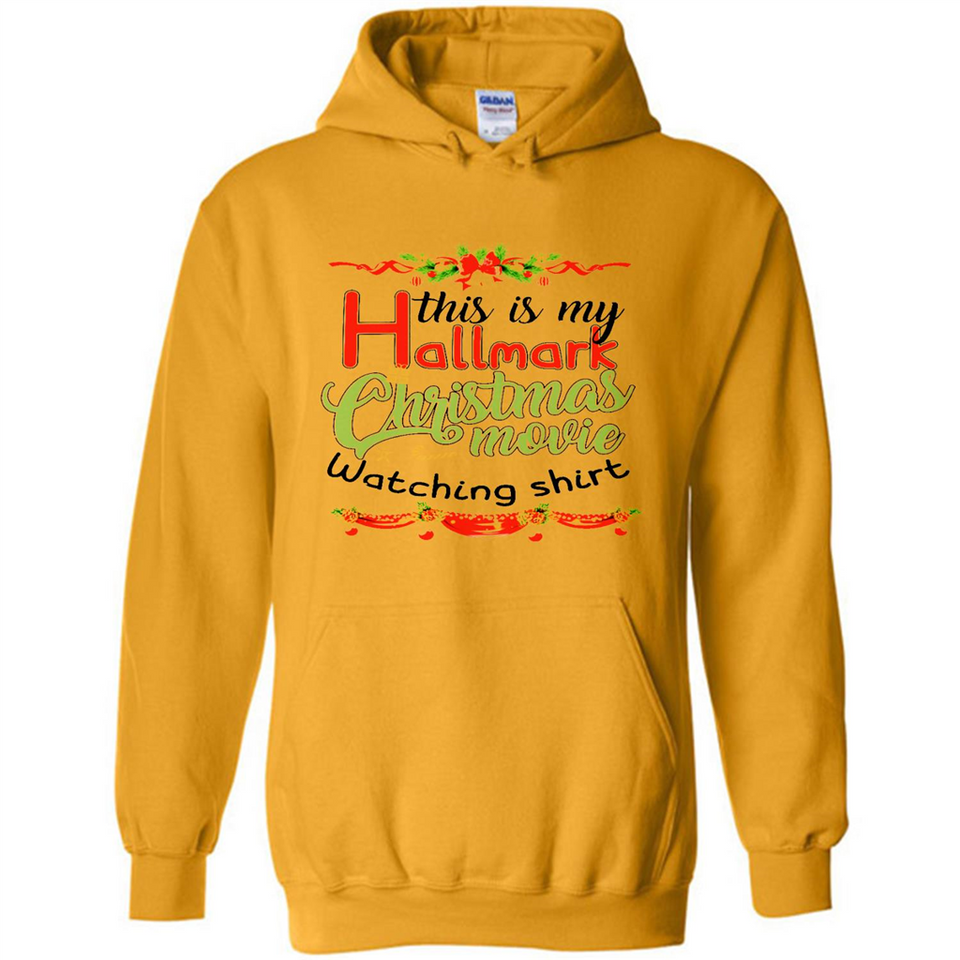 This My Movies Hallmark-Christmas Loves Is T-Shirt - Hoodie
