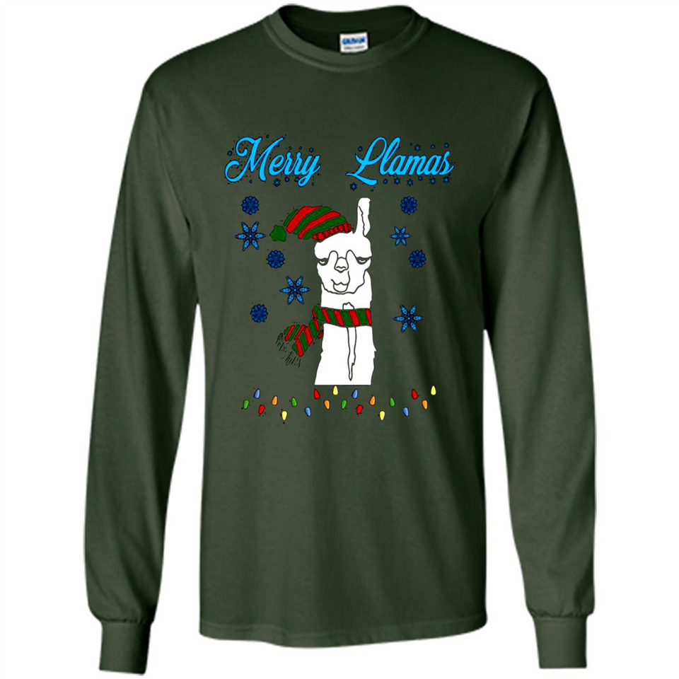 Merry Llama Christmas sweater PINGPONG