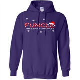 Mens Christmas Funcle The Cool Fun Uncle Definition Xmas - Hoodie
