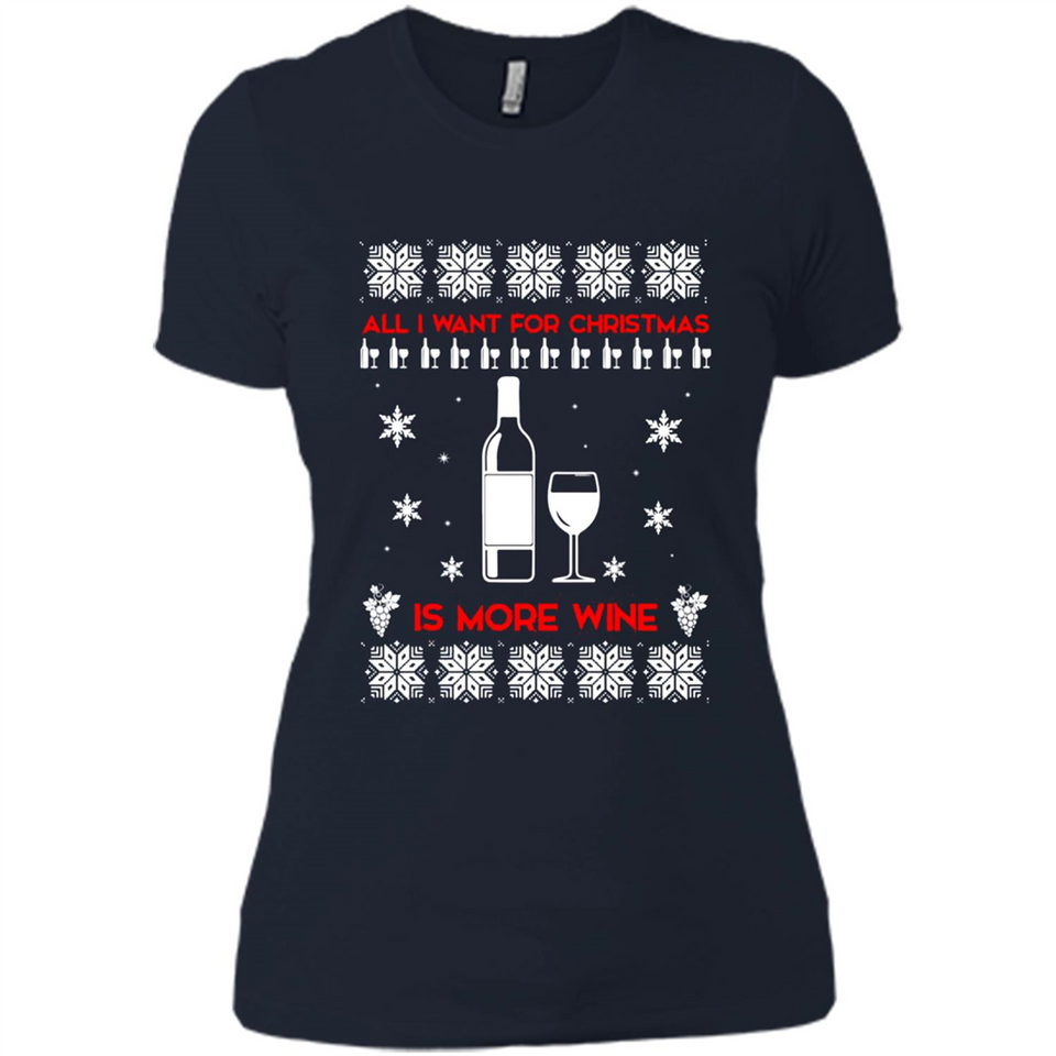 All I Want For Christmas is Wine Ugly sweater PINGPONG