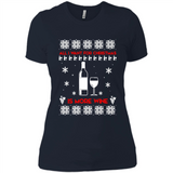All I Want For Christmas is Wine Ugly sweater PINGPONG