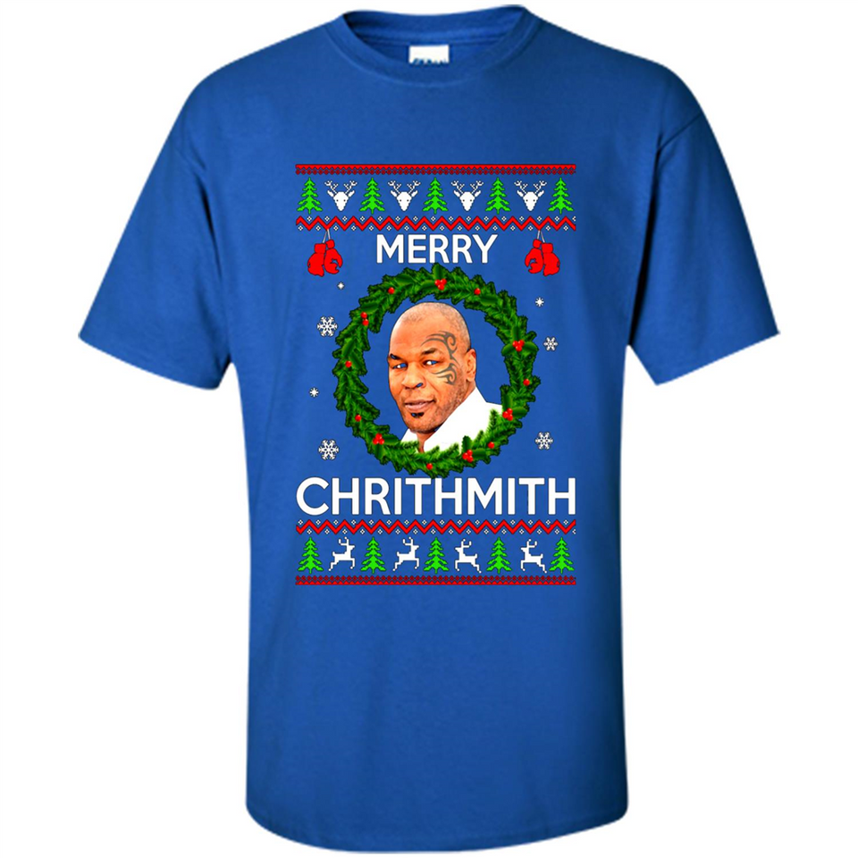 Mike Tyson Merry Chritmith Christmas Sweatshirt PINGPONG