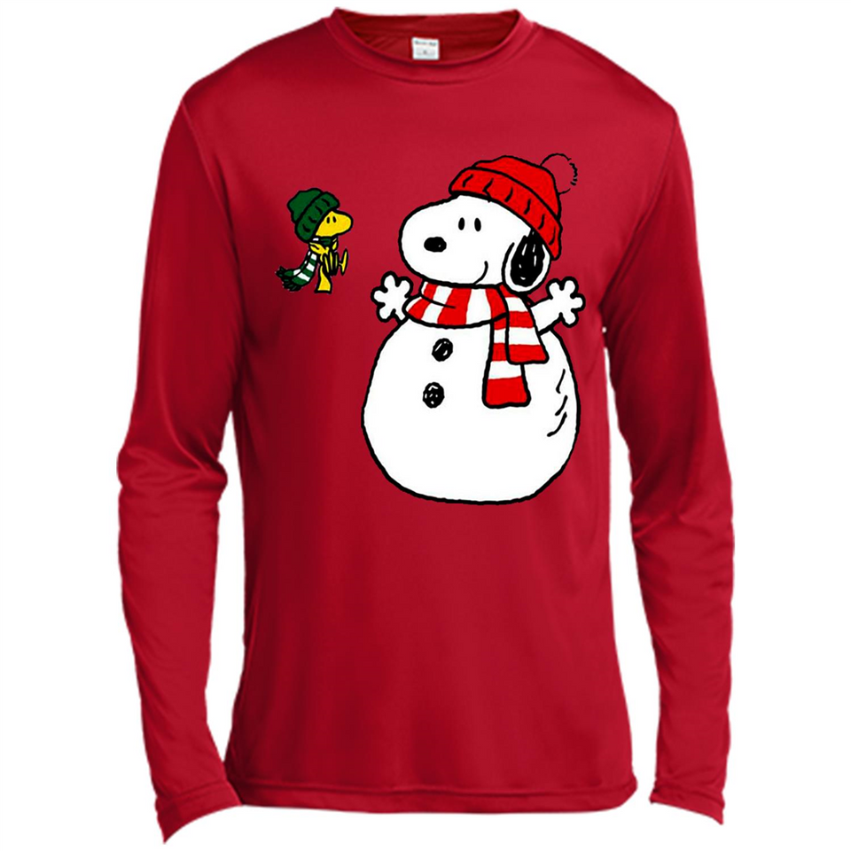 Snoopy Snowman Christmas