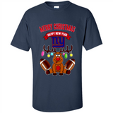 New York Giants NFL Reindeer Funny Merry Christmas And Happy New Year