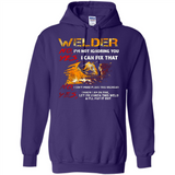 Know I'm on fire let me finish this weld shirt Sweatshirt - Hoodie