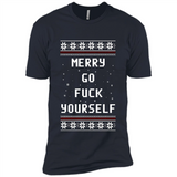 Merry go fuck yourself Christmas sweatshirt PINGPONG