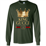 Cover your body with amazing King Crown Gucci Logo Black PING PONG