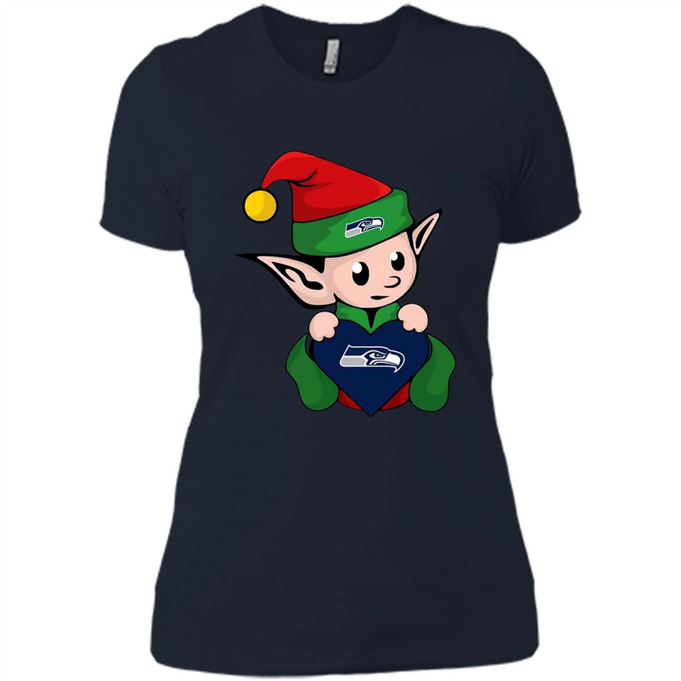 Seattle Seahawks ELF Elves Grinch Santa Claus