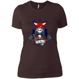 Chicago Bulls Halloween The Nightmare Before Christmas - Ladies' Boyfriend T-Shirt