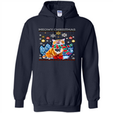 Meowy Christmas Ugly Funny Cats Lover PINGPONG