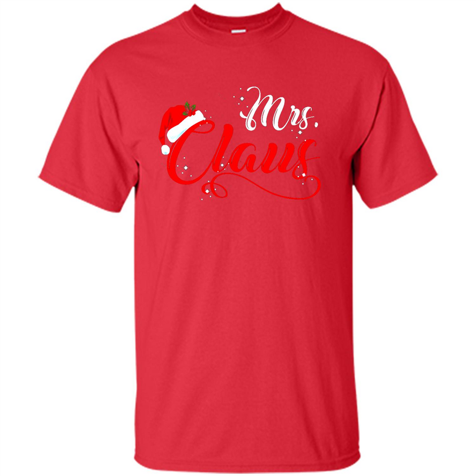 Mrs. Claus Santa Claus Merry Xmas T-Shirt - Shirt