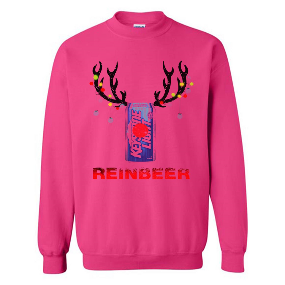 Keystone Light reinbeer Christmas - Sweatshirt