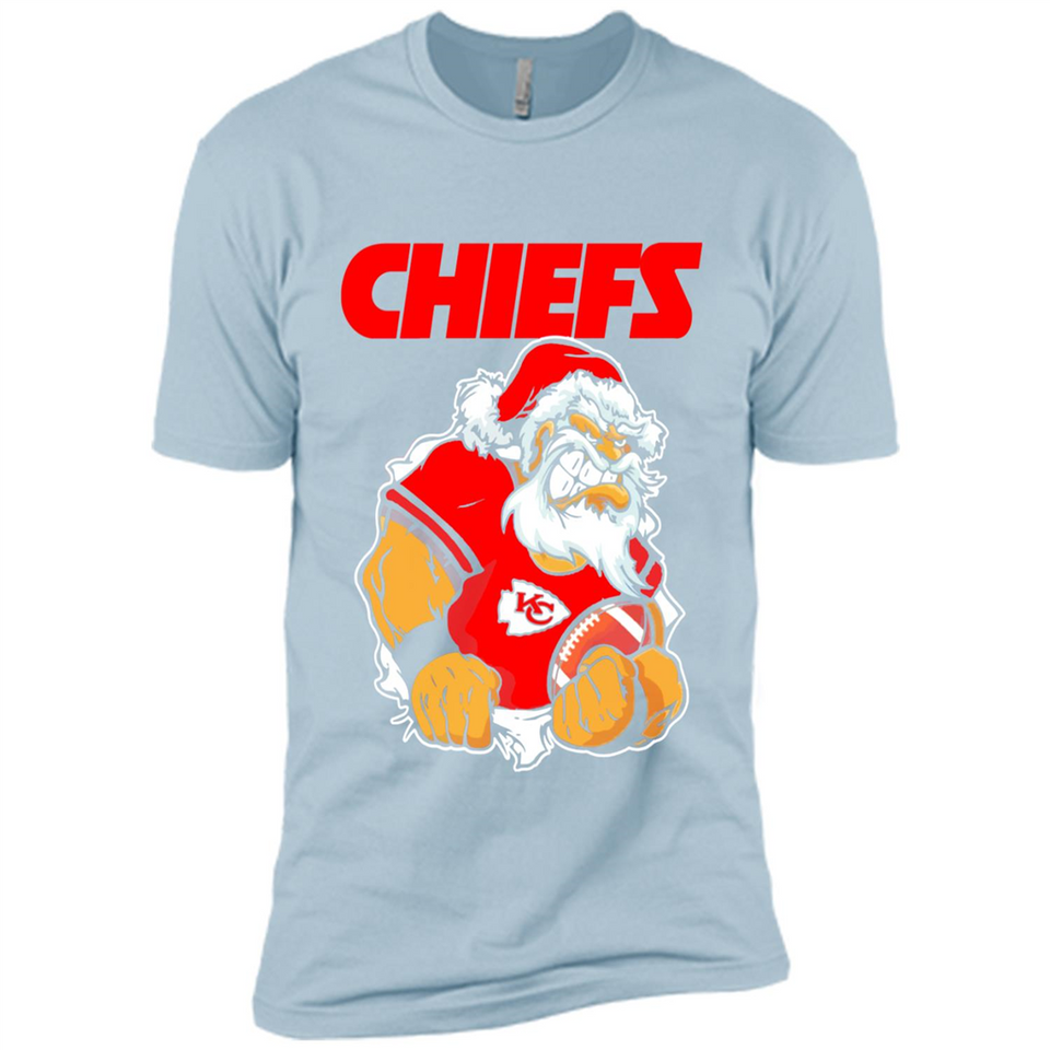 Grumpy Santa Claus Kansas City Chiefs Football Team PINGPONG