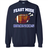 Feast Mode Broncos Shirt - Denver Turkey Thanksgiving