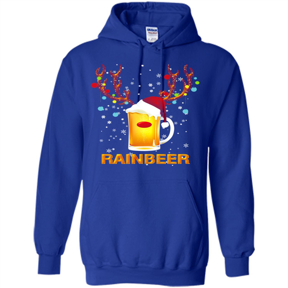 Rainbeer Funny Reindeer Beer Lover