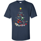Merry And Bright Plumber Christmas Tree Shirt PINGPONG - Shirt