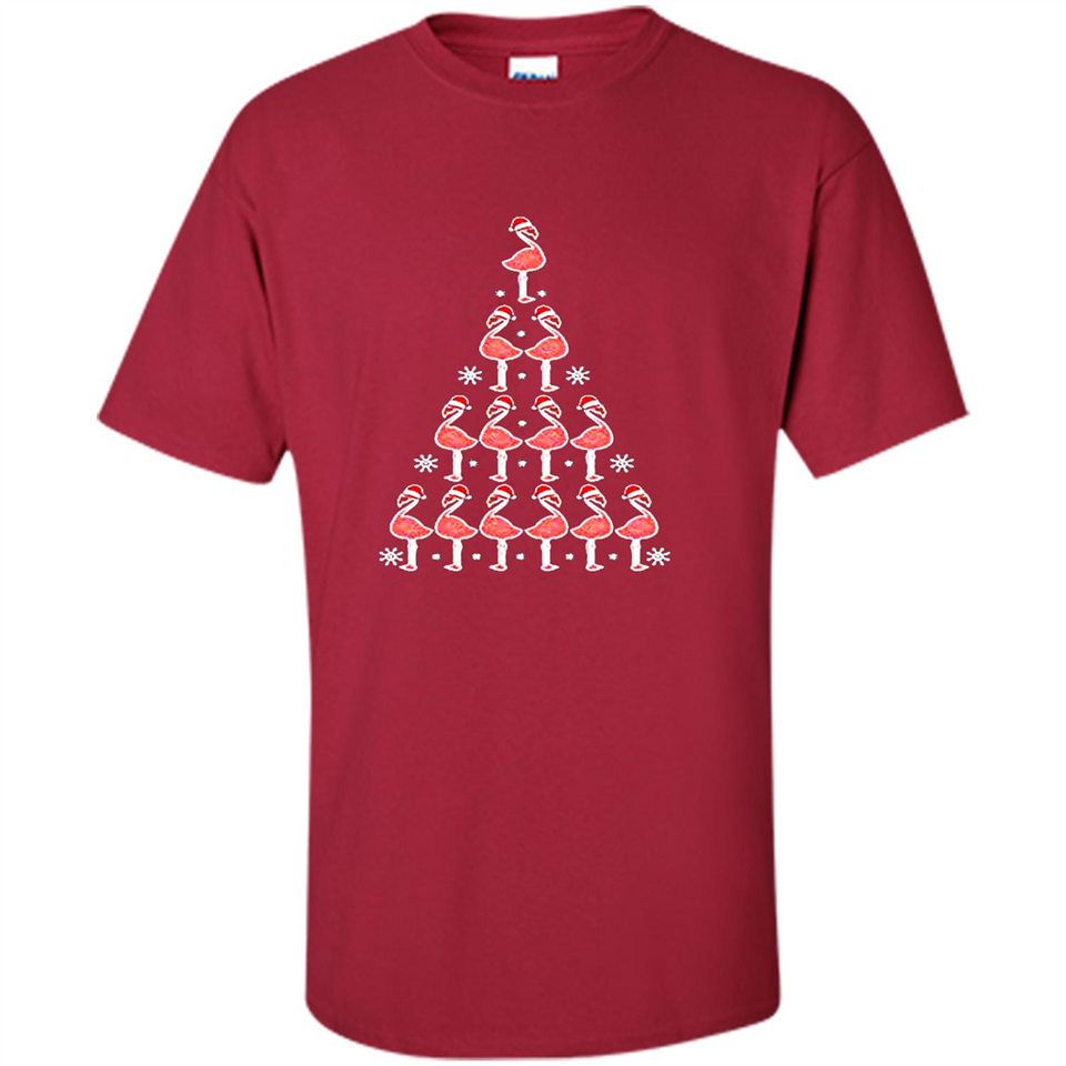 Flamingo Christmas Tree Flamingo - Shirt