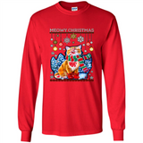 Meowy Christmas Ugly Funny Cats Lover PINGPONG