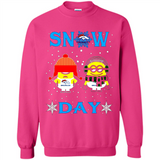 Snow Day Shirt For Denver Broncos Vs Minion Fans pingpong