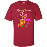 Flamingo Christmas Shirt, Merry Christmas Shirt , Flamingo - Shirt