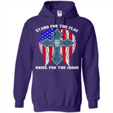 Dallas Stars - stand for the flag kneel for the cross