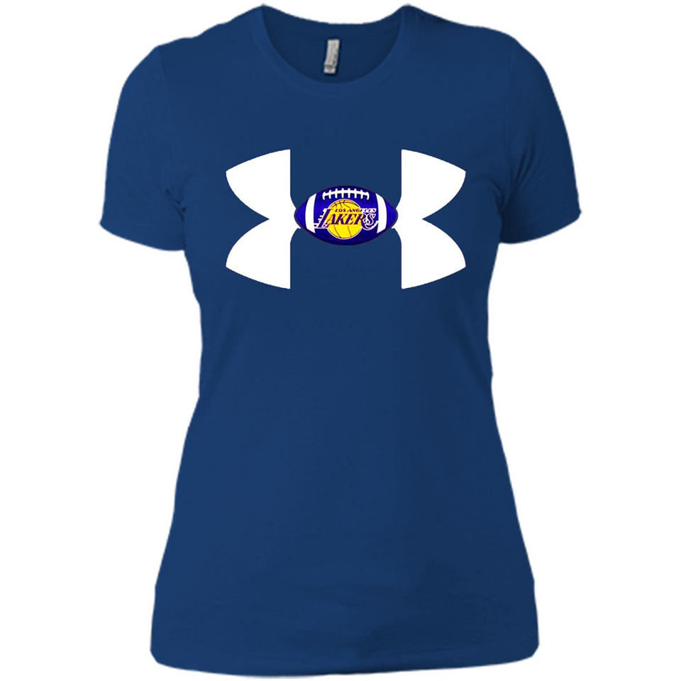 Los Angeles Lakers Under Armour Logo - Ladies' Boyfriend T-Shirt