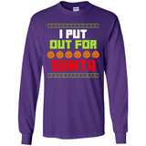 Cookies Out For Santa Christmas - Long Sleeve T-Shirt