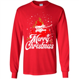 Merry Christmas Pig s - Long Sleeve T-Shirt