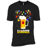Rainbeer Christmas Reindeer Beer Drinking
