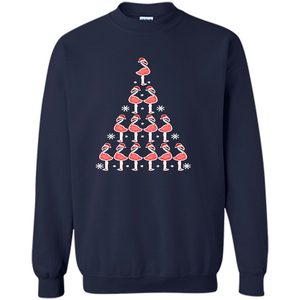 Flamingo Christmas Tree Flamingo - Sweatshirt