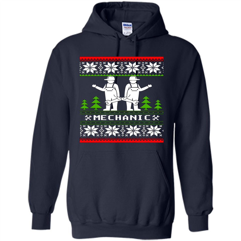 Mechanic Christmas sweater PINGPONG