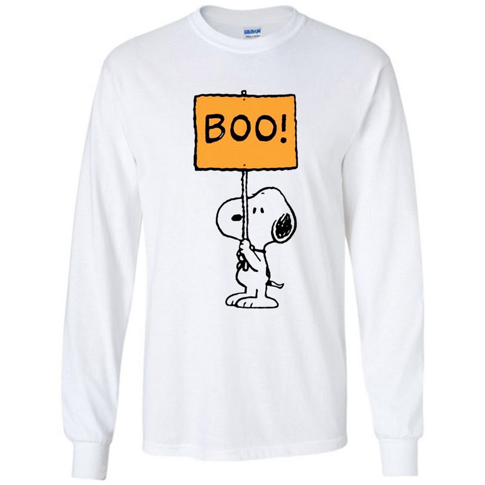 Halloween Snoopy Boo - Long Sleeve T-Shirt
