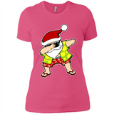 Dabbing Santa Christmas In July 1 - Ladies' Boyfriend T-Shirt