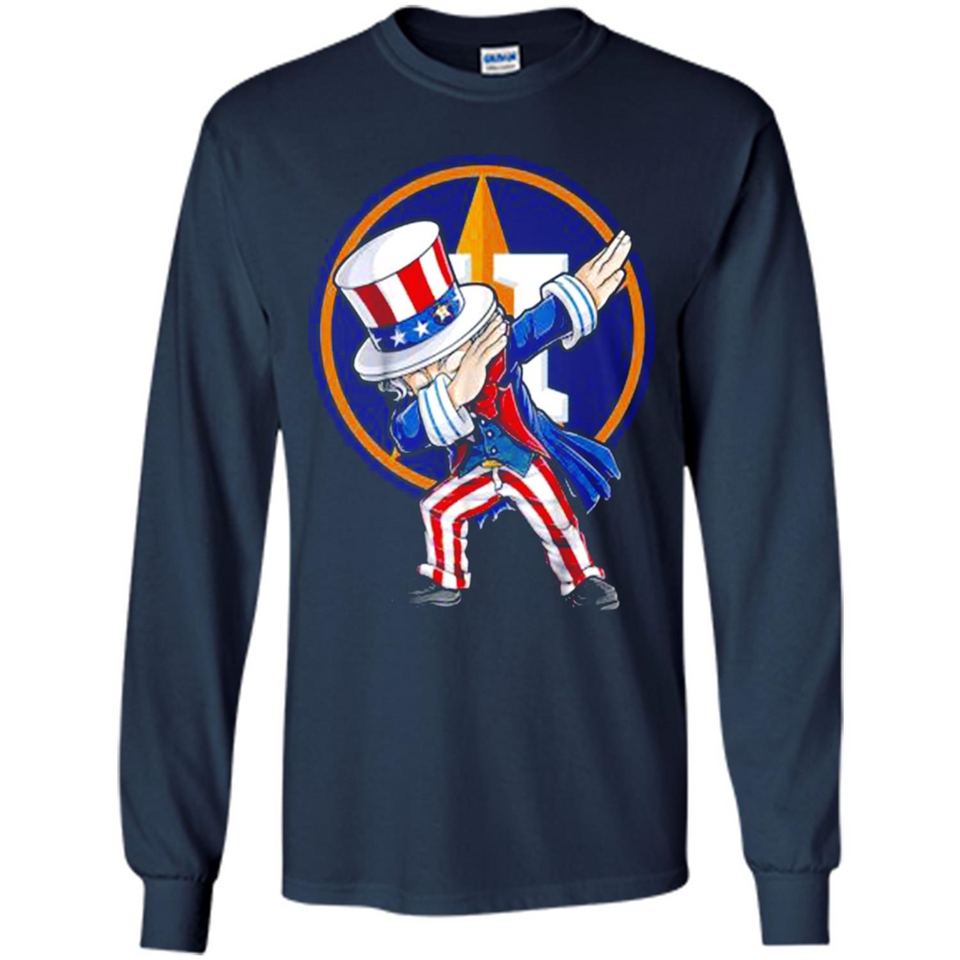 MLB HOUSTON ASTROS UNCLE SAM DABBING INDEPENDENCE DAY