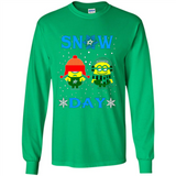 Snow Day Shirt For Dallas Stars Vs Minion Fans pingpong