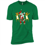 Dabbing Santa - Funny Santa Claus Christmas Dab - Premium Short Sleeve T-Shirt