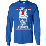 Morning Person Pharaoh Hound Funny Xmas - Long Sleeve T-Shirt