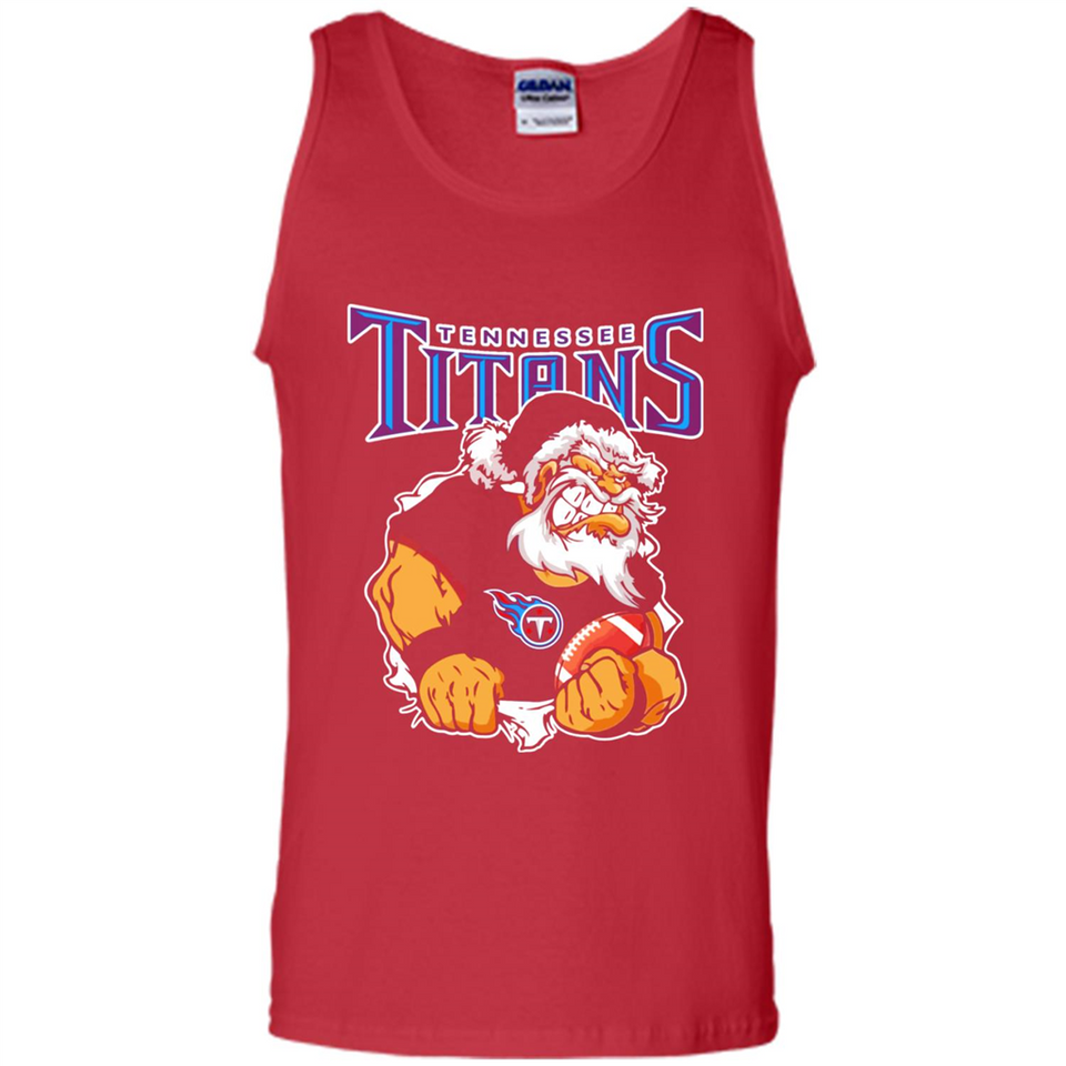 Grumpy Santa Claus Tennessee Titans Football Team PINGPONG