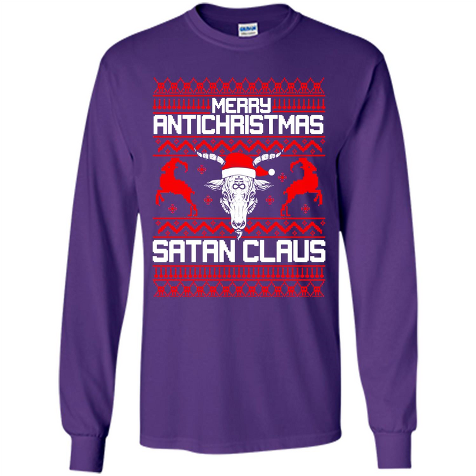 Merry Antichristmas Satan Claus - Long Sleeve T-Shirt