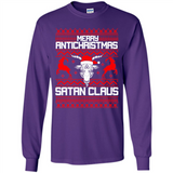 Merry Antichristmas Satan Claus - Long Sleeve T-Shirt