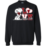 Snoopy loves NBA Chicago Bulls - Sweatshirt