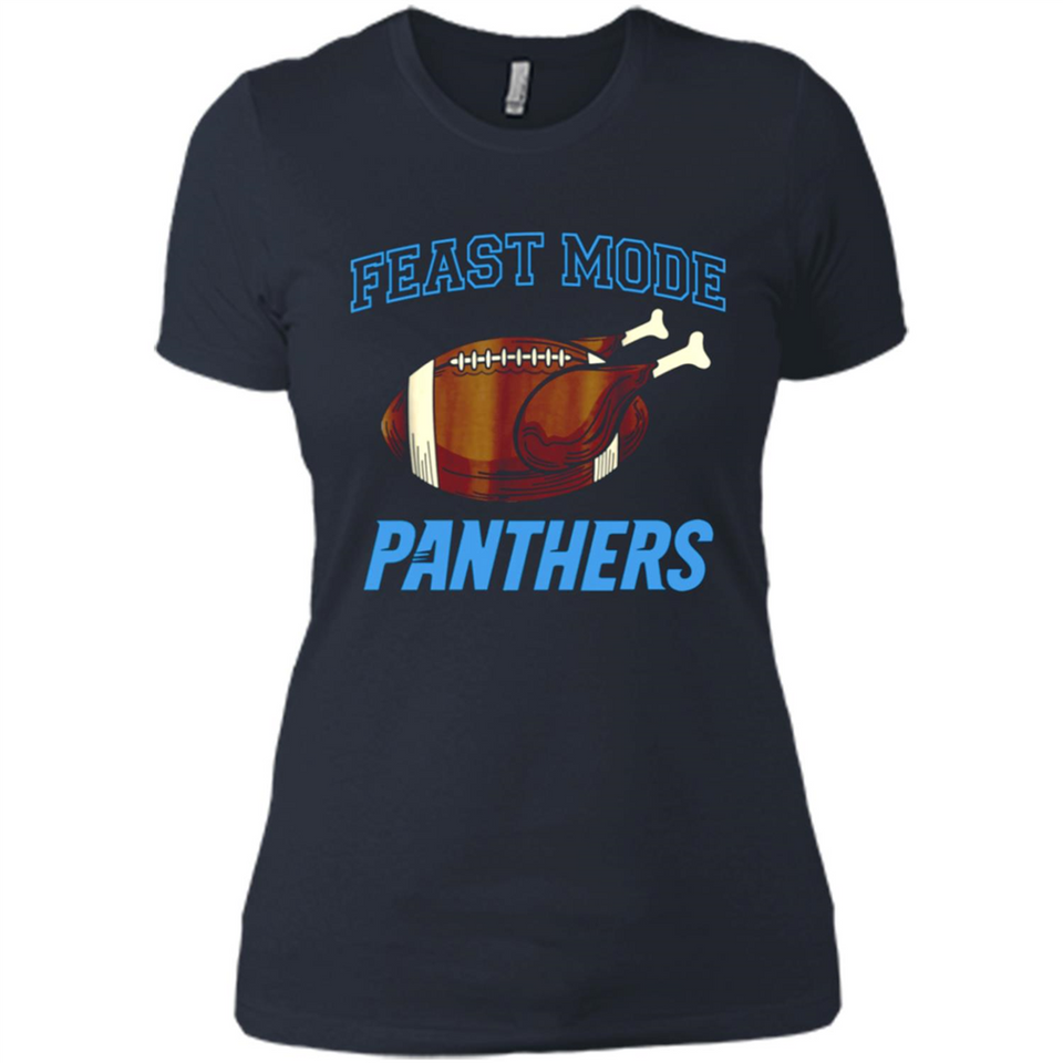 Feast Mode Panthers Shirt - Carolina Turkey Thanksgiving