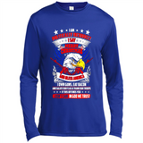 I Am Politically Incorrect I Say Merry Christmas America - Canvas Long Sleeve T-Shirt