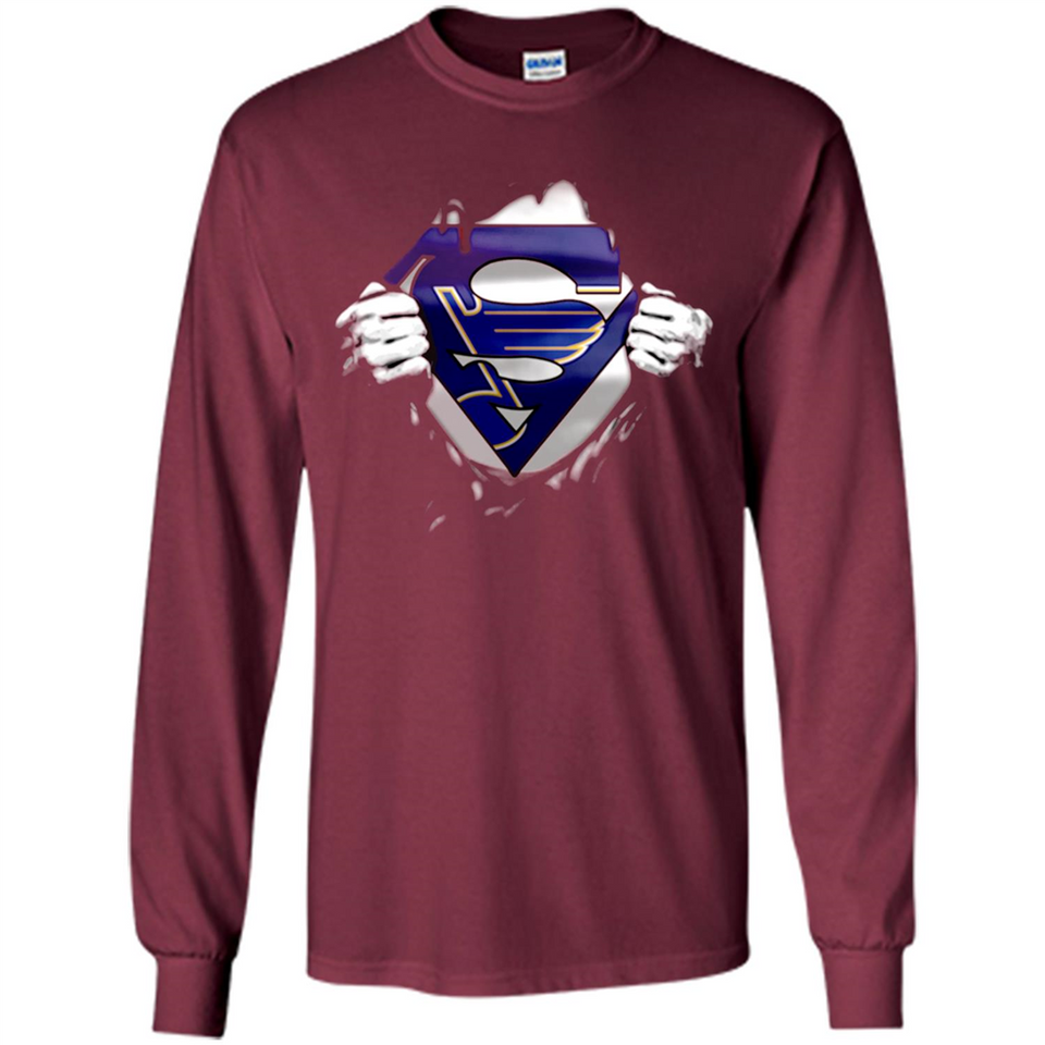 St. Louis Blues And Superman Fans