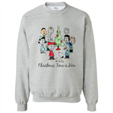 Snoopy Christmas Time Is Here Sporty T-Shirt - Sweatshirt