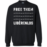Peaceful Communities- Free Them Liberenlos Shirt PINGPONG - Sweatshirt